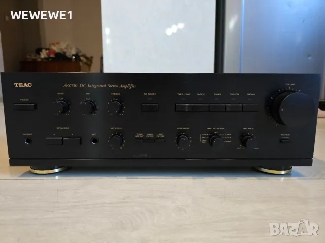 TEAC  A-X 750, снимка 1 - Ресийвъри, усилватели, смесителни пултове - 47566526