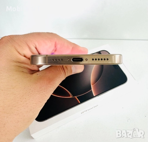 Като НОВ! iPhone 16 Pro Max 256GB Desert Titanium ГАРАНЦИЯ!, снимка 8 - Apple iPhone - 52854462