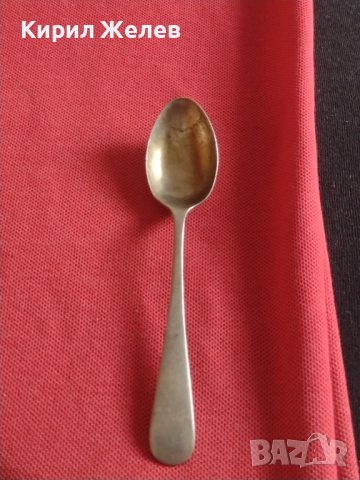Стара лъжичка за кафе и чай Английски стил с печат STAINLESS NICEEL за КОЛЕКЦИЯ ДЕКОРАЦИЯ 31664