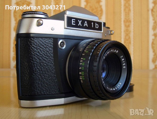EXA 1b Обектив DOMIPLAN 2,8-50 automatic lens , снимка 5 - Фотоапарати - 39768703