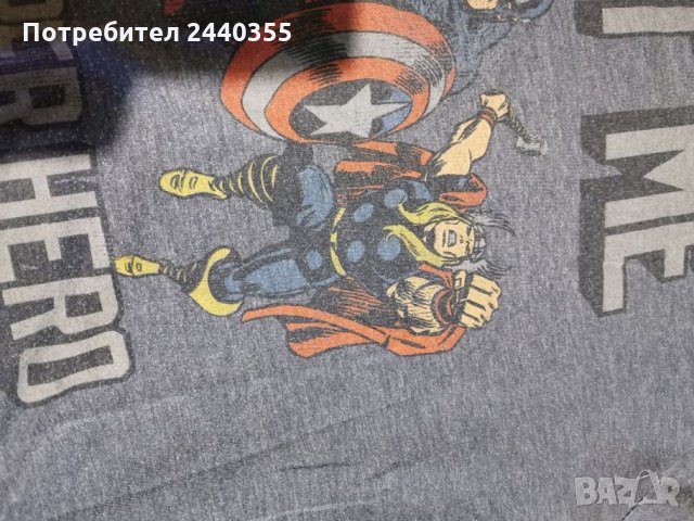 Мъжка блуза Marvel, снимка 10 - Тениски - 26751639