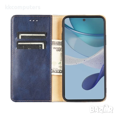 Tecno Camon 19 / 19 Pro Gloss Oil Solid Color /Magnetic Wallet Кожен Калъф и Протектор, снимка 4 - Калъфи, кейсове - 50952335