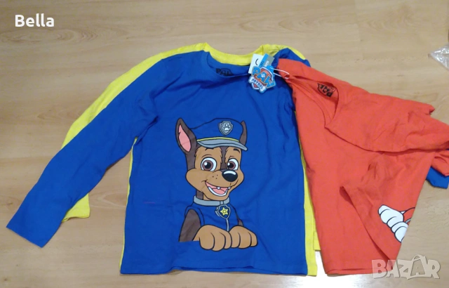 Блузи к-т  Paw Patrol , снимка 2 - Детски Блузи и туники - 53444509