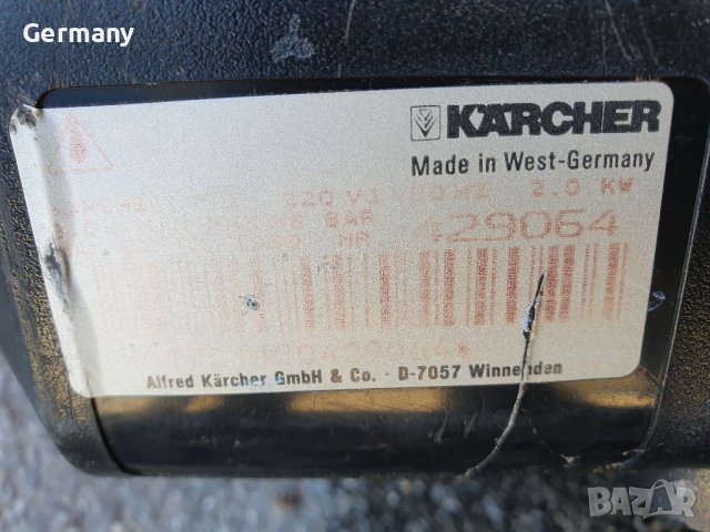 Водоструйка karcher за ремонт или за части, снимка 8 - Индустриална техника - 40488330