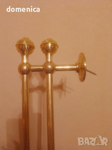 Месингови двойни корнизи, снимка 4 - Декорация за дома - 51953255