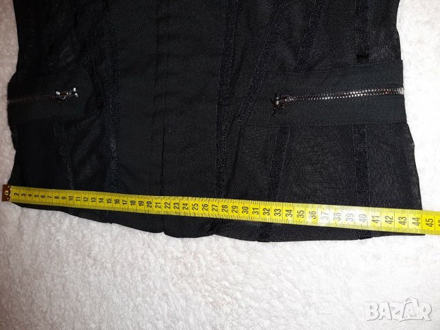 Елегантна блуза от прозрачна материя р-р S, снимка 6 - Сака - 28945662