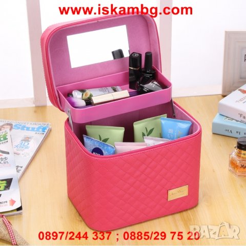 Козметичен куфар с дръжка с 1 ниво - модел 2164, снимка 7 - Други - 26768213