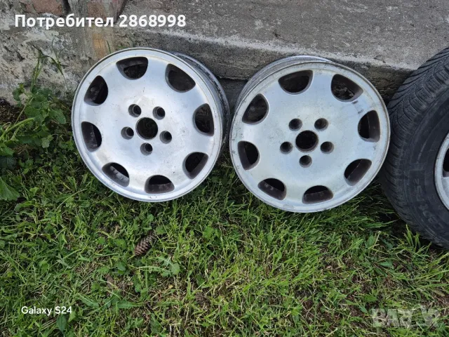 Лети джанти 15 цола Ауди А3, снимка 4 - Гуми и джанти - 50128951