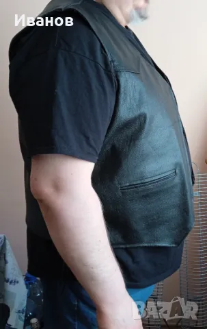 Кожен елек, снимка 5 - Други - 49975156