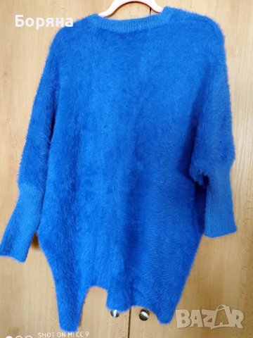 НАМАЛЕН - Нов пухкав пуловер бутик Vision, снимка 11 - Блузи с дълъг ръкав и пуловери - 38572644