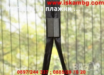 МАГНИТНА МРЕЖА КОМАРНИК ЗА ВРАТА ПРОТИВ НАСЕКОМИ MAGIC MESH, снимка 2 - Други стоки за дома - 26731194