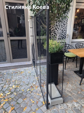 Метална преграда с поликарбонат , снимка 4 - Градински мебели, декорация  - 52240063