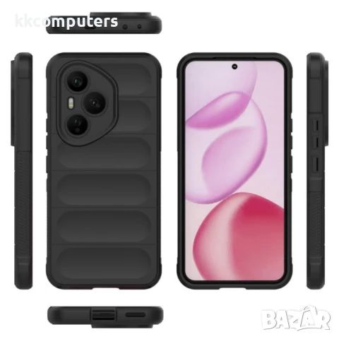 Honor 400 Pro 5G Силиконов Калъф Impact Resistant /TPU и Протектор, снимка 4 - Калъфи, кейсове - 50641378