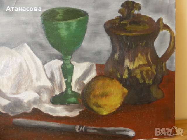 Картина Натюрморт, снимка 2 - Картини - 43718654