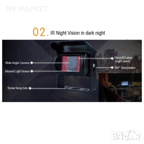 MDVR 4-канален Видеорегистратор за автобус и камион AC67, снимка 2 - Аксесоари и консумативи - 53192514