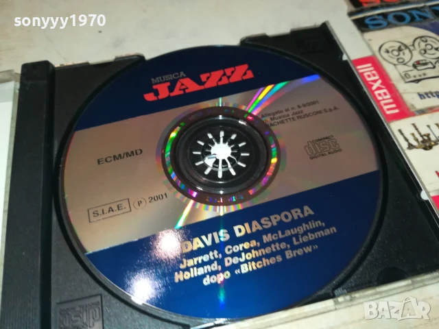 DAVIS DIASPORA JAZZ ORIGINAL CD 2207251032, снимка 10 - CD дискове - 51101091