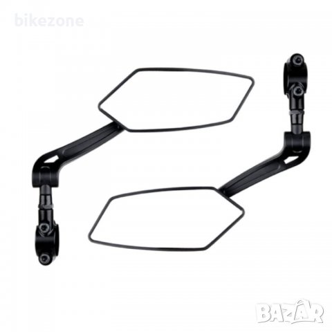 Комплект Ляво И Дясно Странично Огледало За Велосипед С Широк Образ И Здрава Стойка
