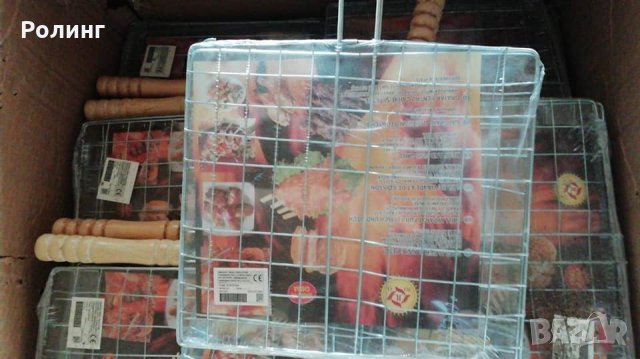 Скара за жар Размер : 28Х22.5 см. , снимка 3 - Скари - 33627628