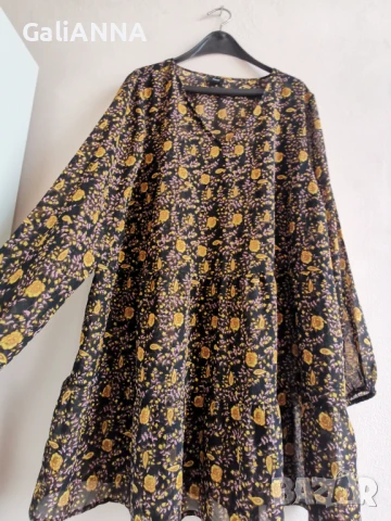 ЕФИРНА ТУНИКА ZIZI 2XL-3XL, снимка 4 - Туники - 51009700