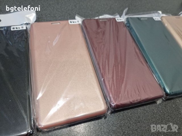 Xiaomi Redmi Note 10 / Note 10s калъф тип тефтер със силиконово легло, снимка 4 - Калъфи, кейсове - 33102979