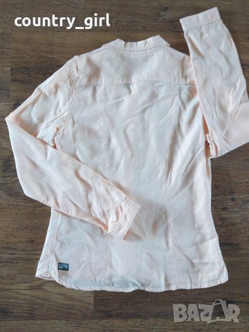 g-star lynn slim dnm shirt wmn - страхотна дамска риза, снимка 9 - Ризи - 27943936