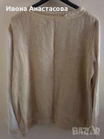 СВОБОДНА БЛУЗА, снимка 2 - Блузи с дълъг ръкав и пуловери - 28623497