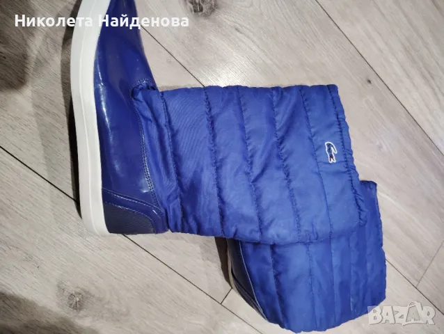 Оригинални дамски ботуши Lacoste , снимка 11 - Маратонки - 48269535