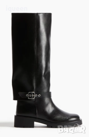 Ботуши кожа HM, снимка 2 - Дамски ботуши - 52404198