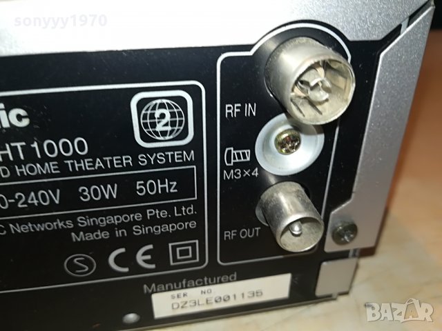 panasonic sa-ht1000 dvd recorder germany 0807211252, снимка 18 - Плейъри, домашно кино, прожектори - 33460513