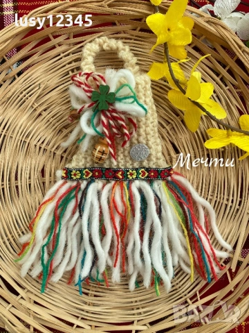 Ръчно изработени торбички-мартенички!, снимка 2 - Декорация за дома - 53161732