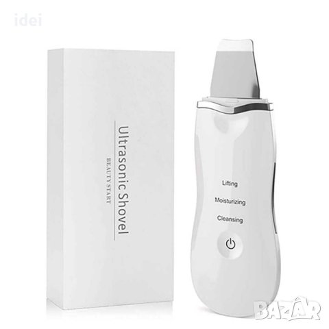 ПРОФЕСИОНАЛНО КОЗМЕТИЧНО УСТРОЙСТВО – МИНИ ШПАТУЛА ЗА ЛИЦЕ, БЯЛА