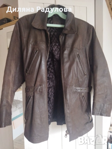 Кожено яке от естествена кожа, снимка 2 - Якета - 53258333