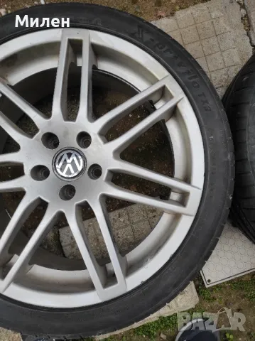 Алуминиеви джанти 19 цола с гуми за Фолксваген, Ауди, Сеат, Шкода, снимка 3 - Гуми и джанти - 48684148