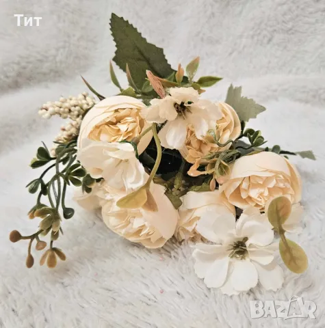 Букети изкуствени цветя , снимка 11 - Изкуствени цветя - 49277330