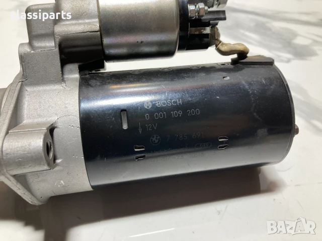 Стартер Bosch за БМВ Серия 3 Е30, Е36, Серия 5 Е34, Е39, Серия 7 Е38 и Опел Омега Б, снимка 2 - Части - 50512960