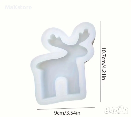 Елен елха джинджифилово човече Дълбок силиконов молд , снимка 4 - Форми - 51960018