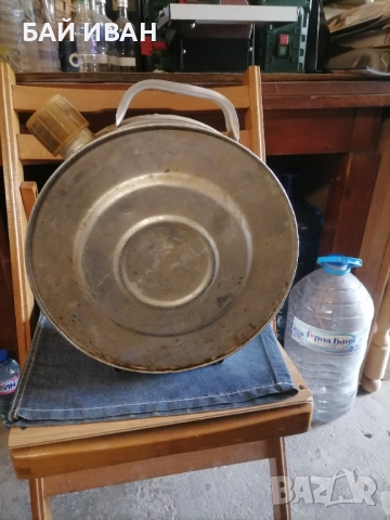 СТАРА РУСКА АЛУМИНИЕВА ТУБА ЗА ГОРИВО 