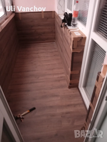 Монтаж на ламинат и ламперия , снимка 10 - Ламиниран паркет и подложки - 52959148