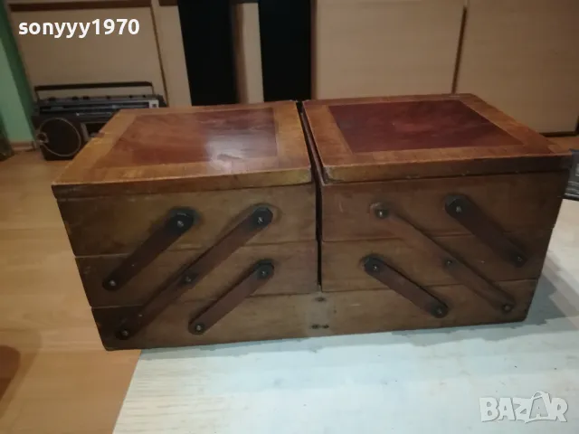 КРАСИВА ДЪРВЕНА КУТИЯ-ВНОС SWISS 0812241847, снимка 18 - Антикварни и старинни предмети - 48272159