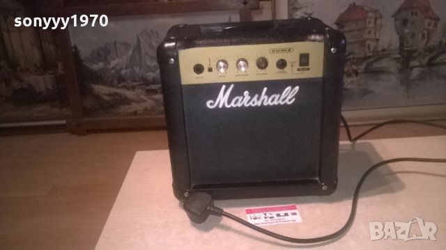 marshall-кубе китарен усилвател-внос англия, снимка 2 - Ресийвъри, усилватели, смесителни пултове - 28147029