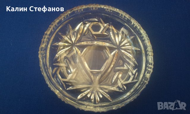 Кристални купички за сладко, ръчна гравюра – 6 бр , снимка 8 - Чинии - 38066587