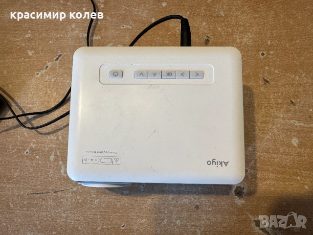 мини LED проектор "Akyio", снимка 3 - Плейъри, домашно кино, прожектори - 52924587