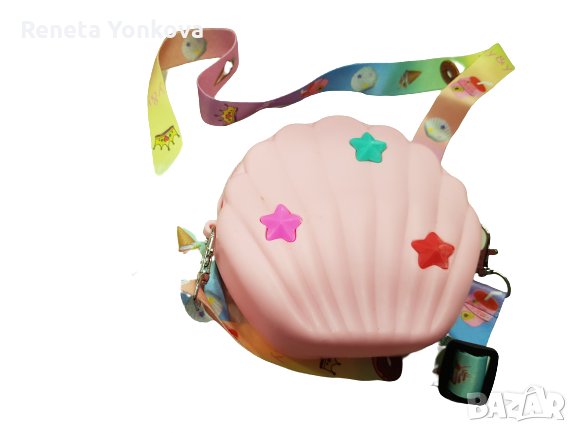 чантички ,детски, във формата на мида, снимка 1