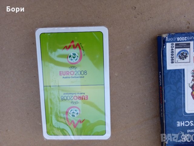 Карти за игра Euro 2008 нови, снимка 6 - Карти за игра - 35473531