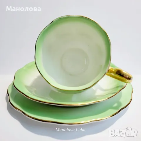 Троен комплект Royal Albert Rainbow - във форма Hampton Shape., снимка 2 - Други ценни предмети - 48074073