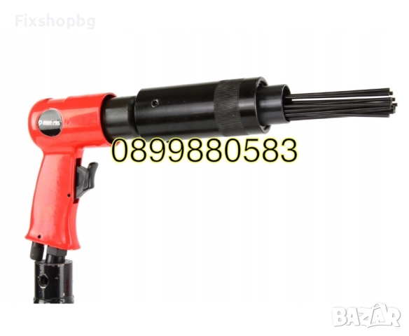 Пневматичен иглен чук Мar-Pol  M90290, 19 игли, 6.3 бара, снимка 3 - Други инструменти - 51563951