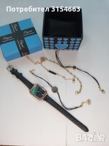 Дамски комплект часовник с гривни , снимка 12 - Дамски - 51354489