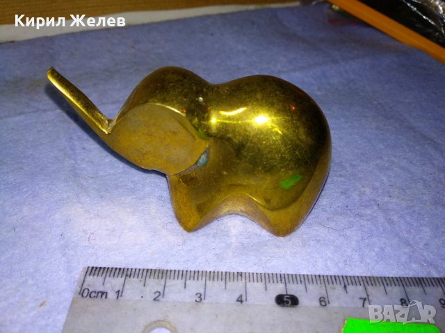 МАЛКО СЛАДКО СЛОНЧЕ Декоративна ПОЗЛАТЕНА МЕСИНГОВА ФИГУРКА За ЩАСТИЕ За ДОМА КОЛЕКЦИЯ УКРАСА 41402, снимка 6 - Статуетки - 43888976