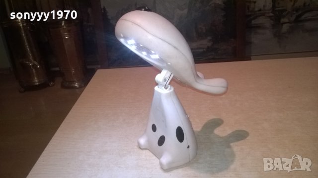 куче лед лампа с акумулатор-220в, снимка 3 - Настолни лампи - 27481309