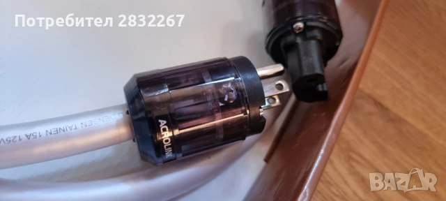 Acrolink 7N stressfree 9.99999% Cu Захранващ кабел , снимка 6 - Други - 51639198